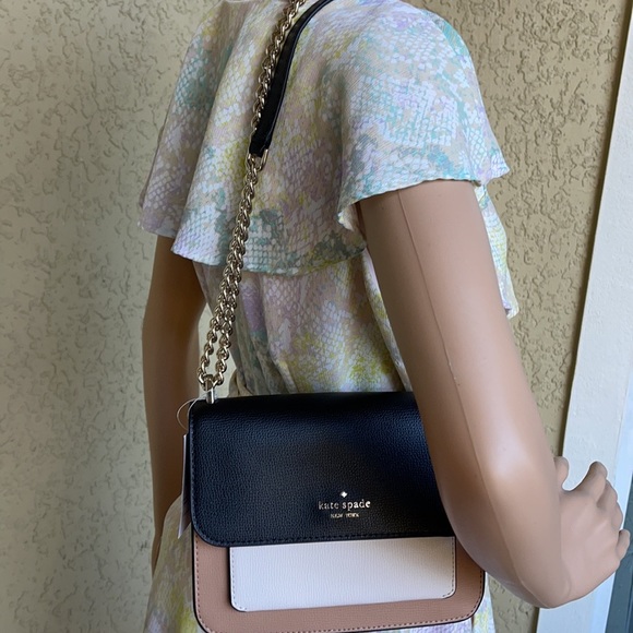 Kate Spade Remi Colorblock Flap Chain Crossbody - Picture 12 of 16